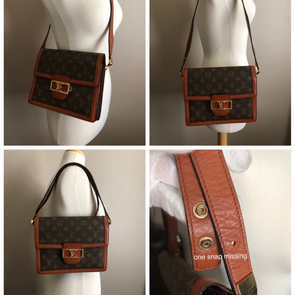 ✨Vintage Louis Vuitton LV Monogram Dauphine MM Shoulder Bag - Picture 13 of 16